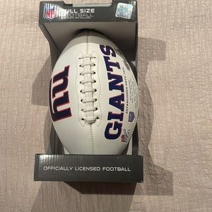 NY GIANTS Saquon Barkley Full Signature New York
Giants Logo Football